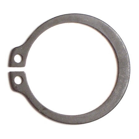 MIDWEST FASTENER External Retaining Ring, Steel Plain Finish, 25 mm Shaft Dia, 5 PK 32408